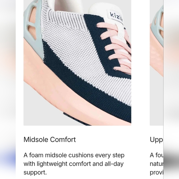 Kizik Athens Sneakers Sz 10W - Picture 2 of 10